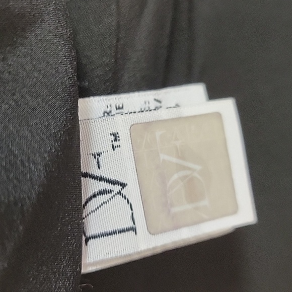 Diane von Furstenberg wool/silk skater skirt. women's sz 2 black cream NWT - Picture 4 of 7